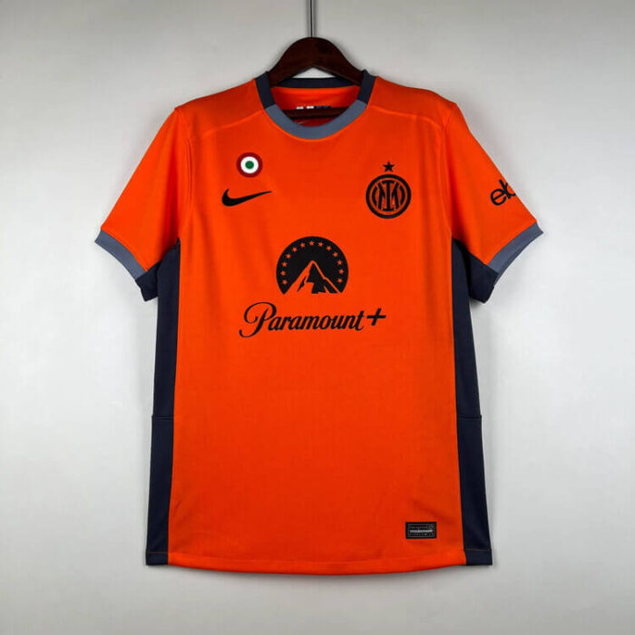 Inter Milan 23-24 Third Orange Football Kit