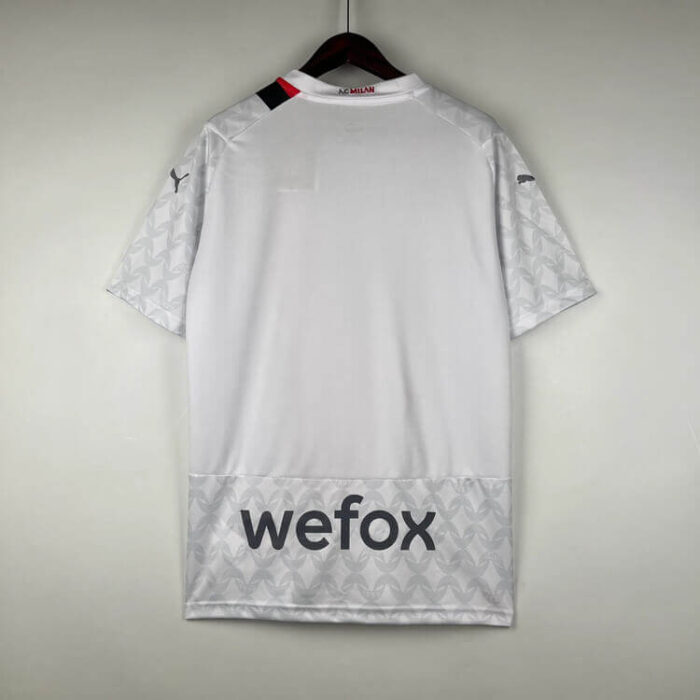 AC Milan 23-24 Away White Football Kit