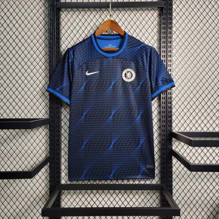 Chelsea 23-24 Away Black/Blue Football Kit