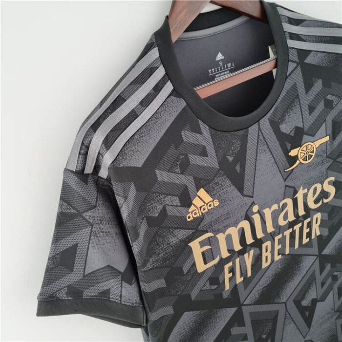 Arsenal 22-23 Away Black Football Kit