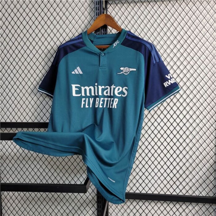 Arsenal 23 24 third blue football kit