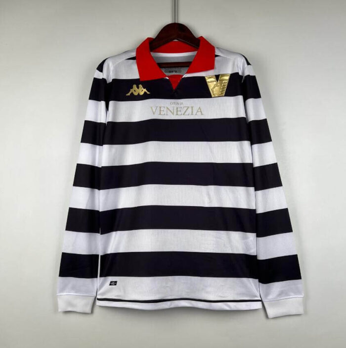Venezia 23-24 Third Black/White Long football kit