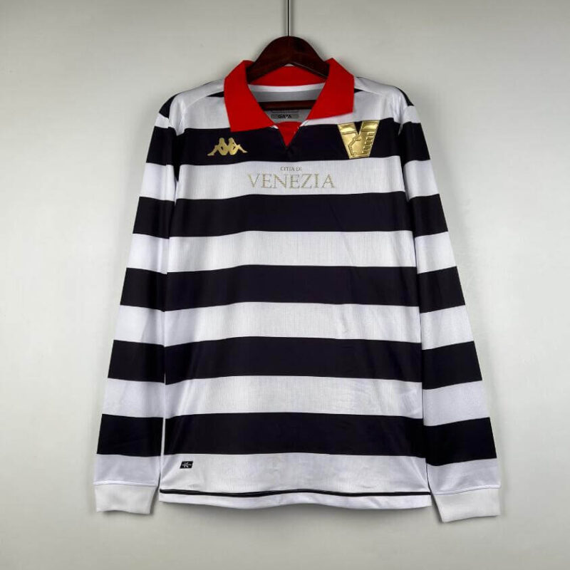 Venezia 23-24 Third Black/White Long football kit