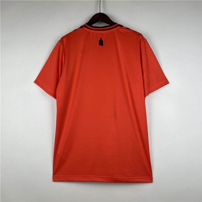 Everton 23-24 Away Orange Football Kit