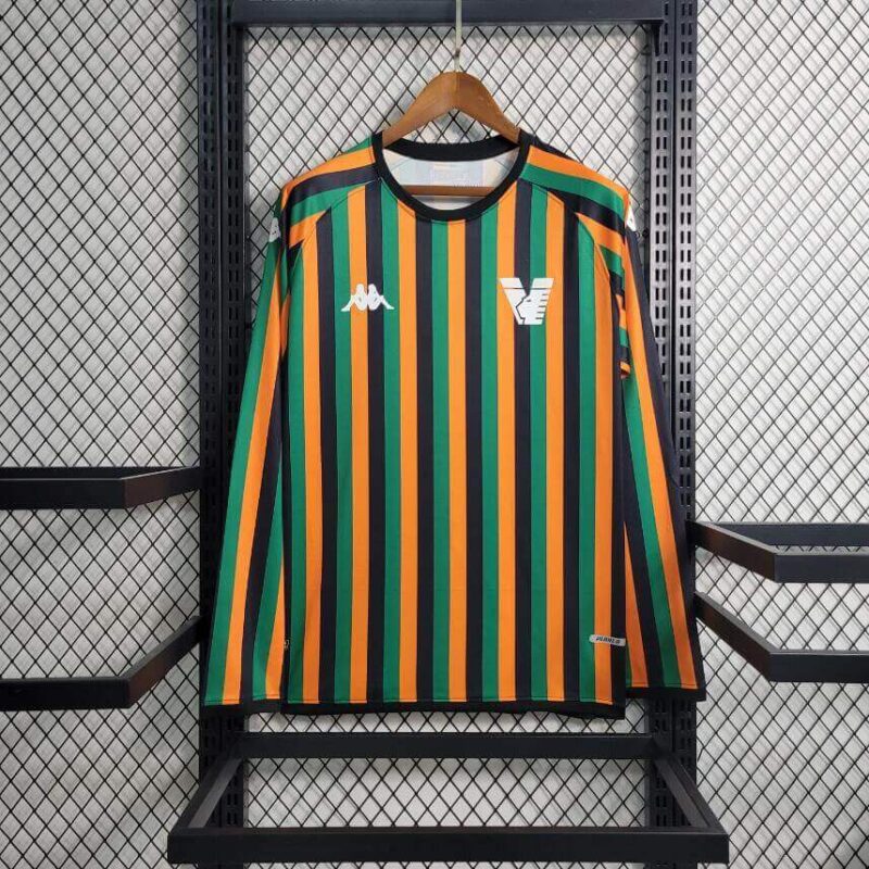 Venezia 23-24 Green/Orange Training Long football kit