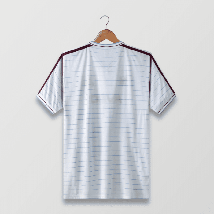 Westham 1986 Away White Football Kit