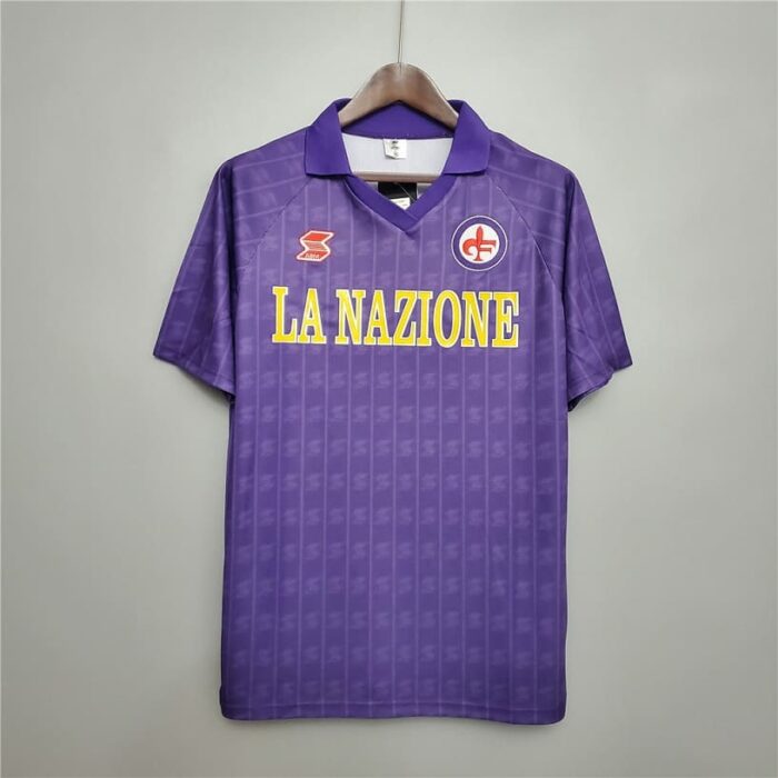 Fiorentina 89-90 Home Football Kit