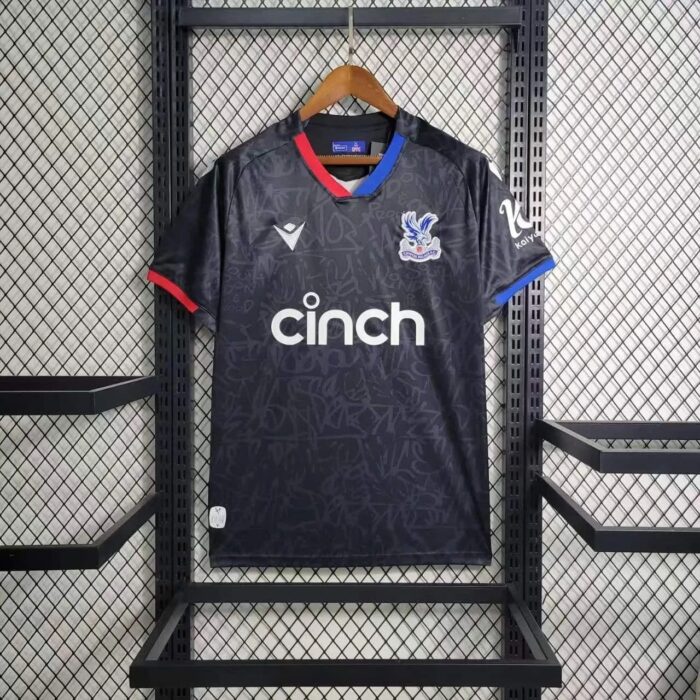 Crystal Palace 23-24 Third Black Football Kit