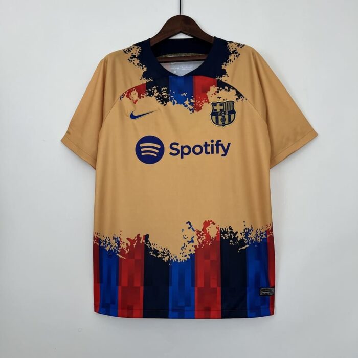 Barcelona 22-23 Special Golden Football Kit