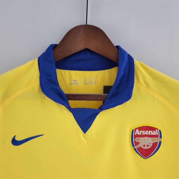 Arsenal 03-05 Away Yellow Football Kit