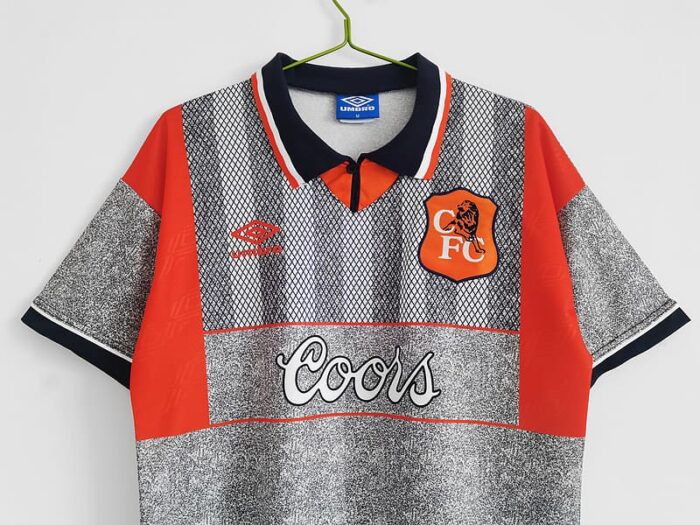 Chelsea 94-96 Away Grey Football Kit