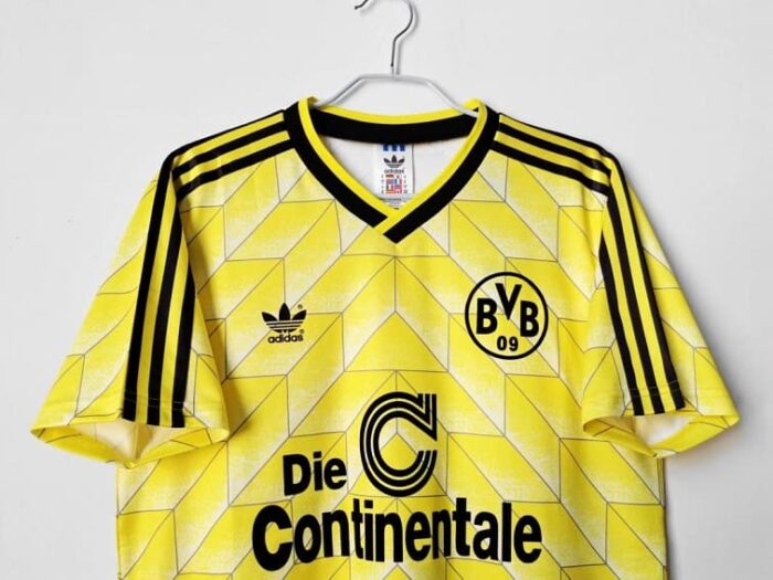 Dortmund 1988 Home Football Kit