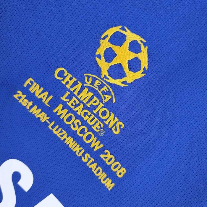 Chelsea 07-08 Home UCL Final Football Kit