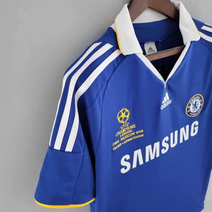 Chelsea 07-08 Home UCL Final Football Kit