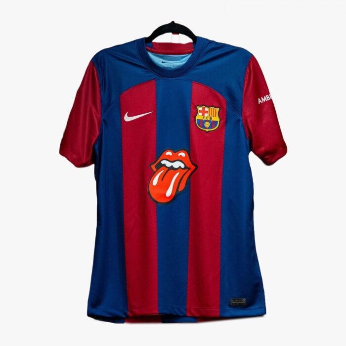 Barcelona 23-24 Special X Rolling Stones Football Kit
