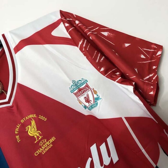 Liverpool 2005 UCL Final Special Football Kit