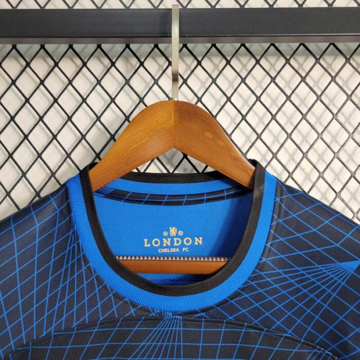 Chelsea 23-24 Away Black/Blue Football Kit
