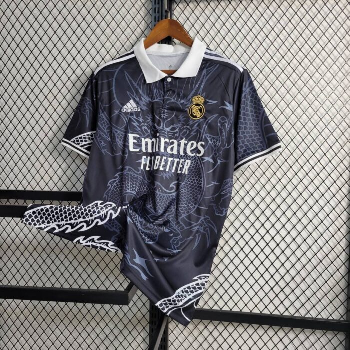 Real Madrid 23-24 Black Dragon Football Kit