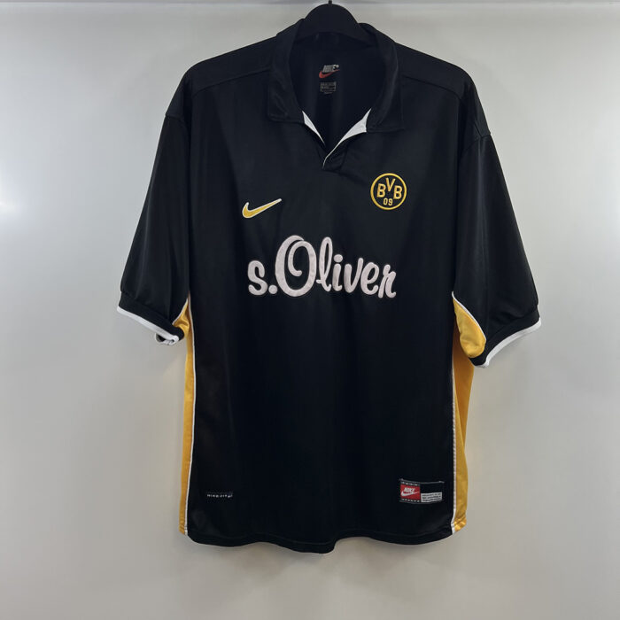 Dortmund 1998 Away Black Football Kit