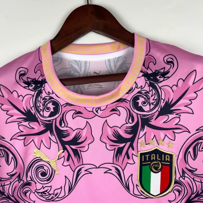 Italy 23-24 Special Versace Pink Football Kit