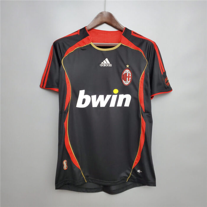 AC Milan 06-07 Third Black Football Kit