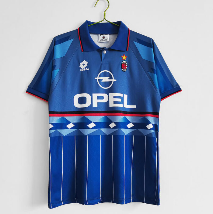 AC Milan 95-96 Fourth Dark Blue Football Kit