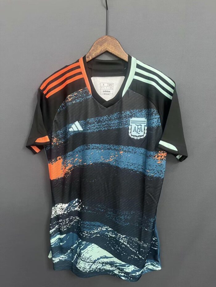Argentina 2023 Away Black/Dark Blue Football Kit