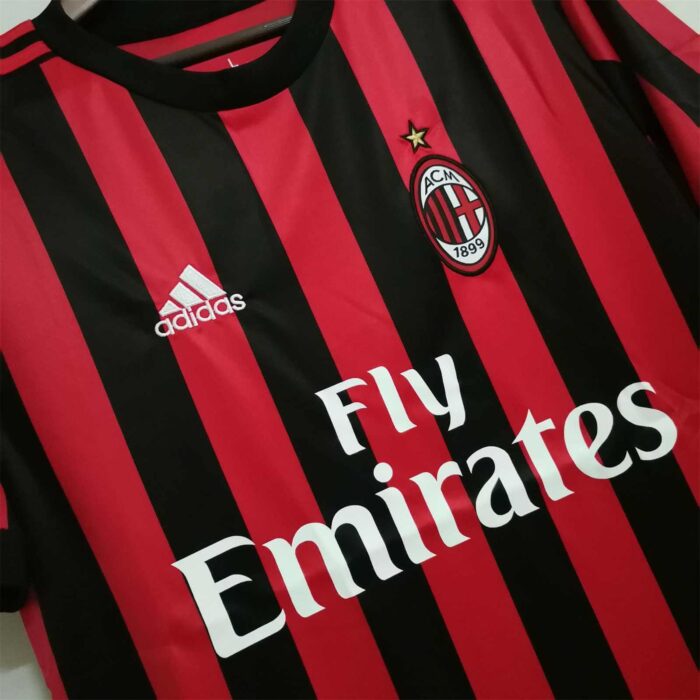 AC Milan 17-18 Home Football Kit