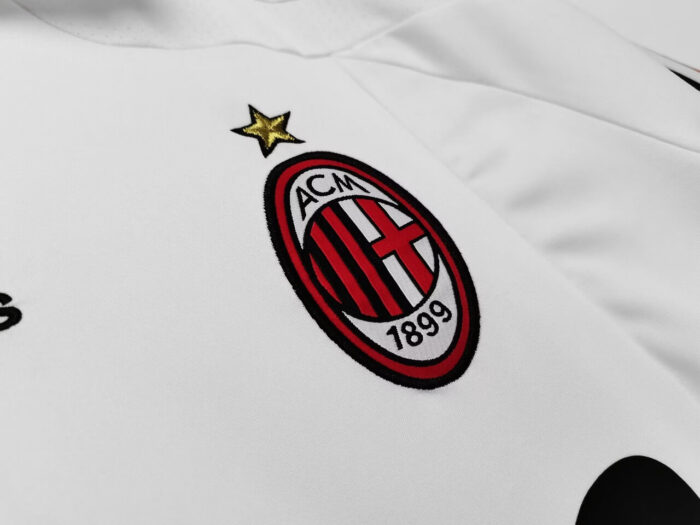 AC Milan 07-08 Away White Football Kit