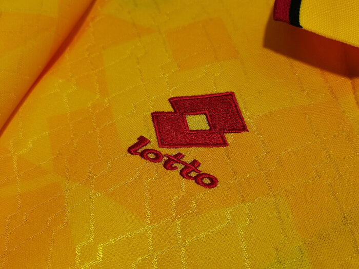 AC Milan 95-96 Third Yellow Football Kit