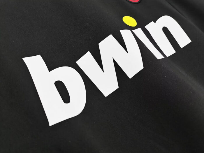 AC Milan 07-08 Third Black Football Kit