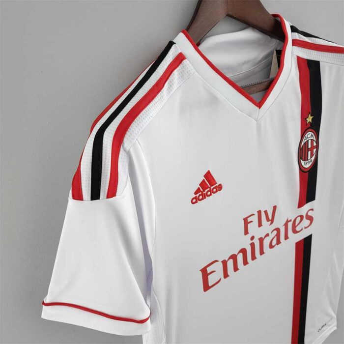 AC Milan 11-12 Away White Football Kit