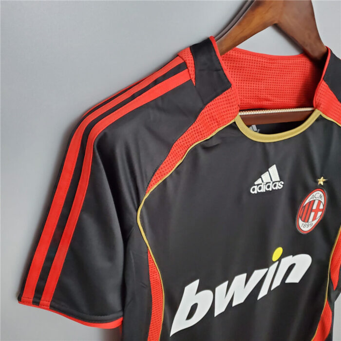 AC Milan 06-07 Third Black Football Kit