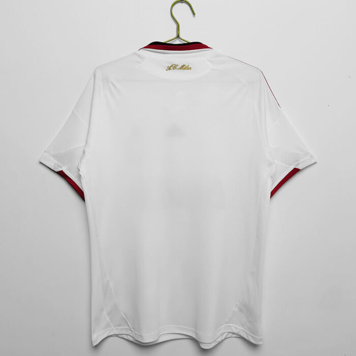 AC Milan 09-10 Away White Football Kit