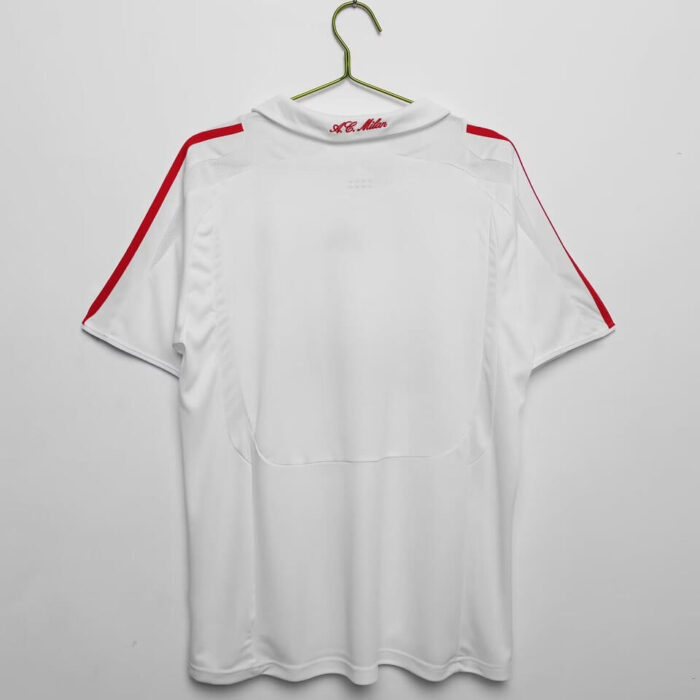 AC Milan 07-08 Away White Football Kit