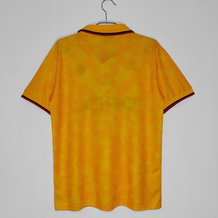 AC Milan 95-96 Third Yellow Football Kit