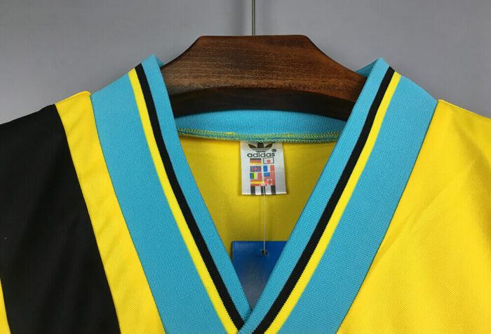 Bayern Munich 93-95 Away Yellow Football Kit