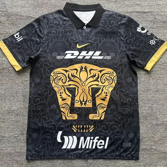 Pumas UNAM 23-24 Special Black/Golden Football Kit