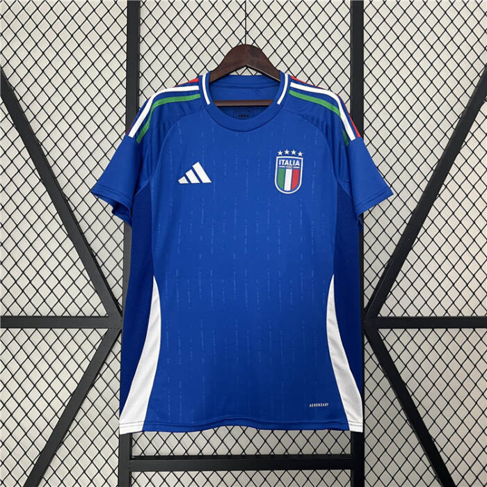 Italy 2024 Euro Cup Home Football Kit